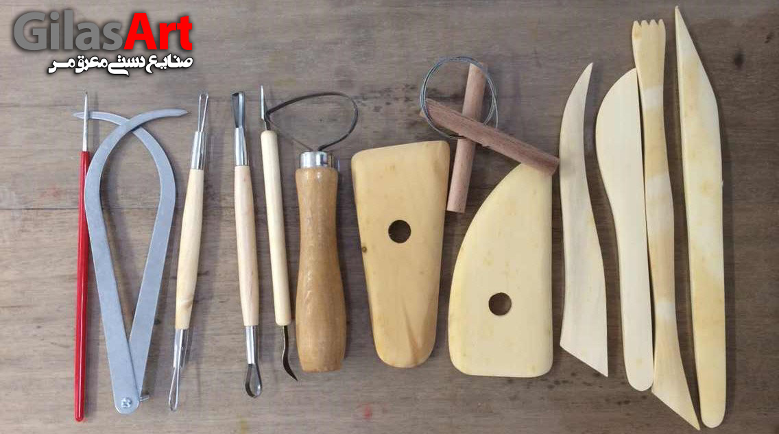 ابزارهای سفال گری ، هنر و صنایع دستی گیلاس آرت